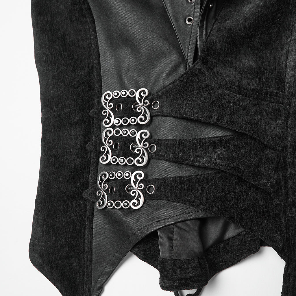 Punk Flamorous Lapel Vest - Image 6