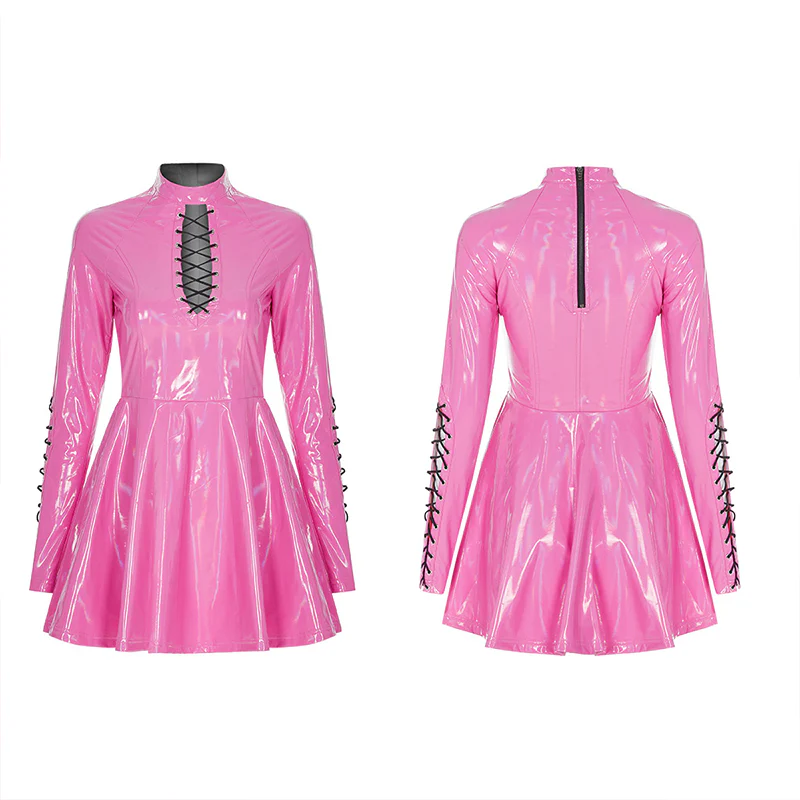 Punk Glitzy Sexy Short Dress - Image 14
