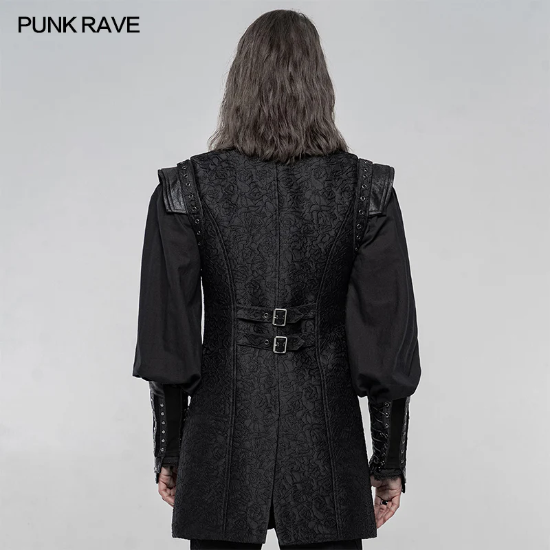 Punk Hanfu Medium-length waistcoat - Image 3