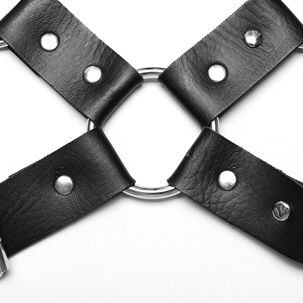 Punk Harness & Belt 2 in 1 Accessory - Image 9