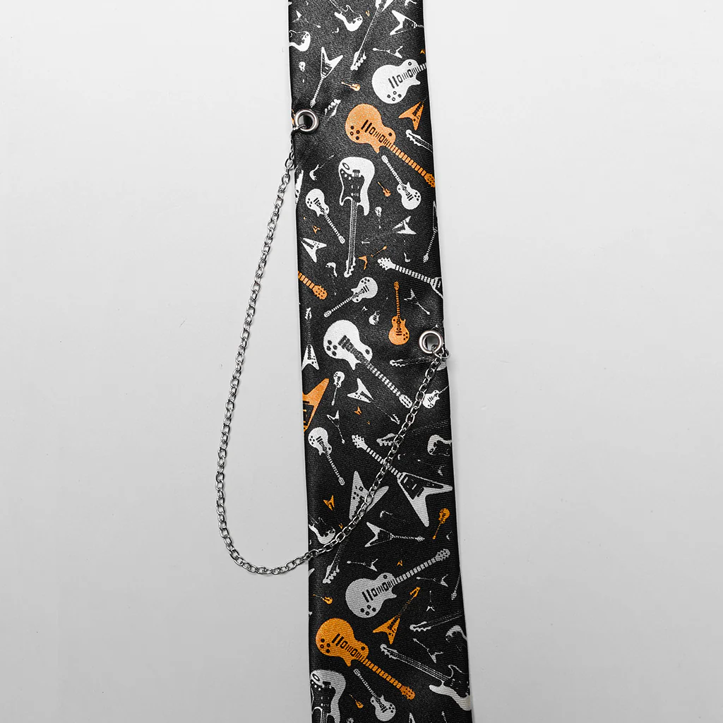 Punk hip-hop guitar tie - Image 6
