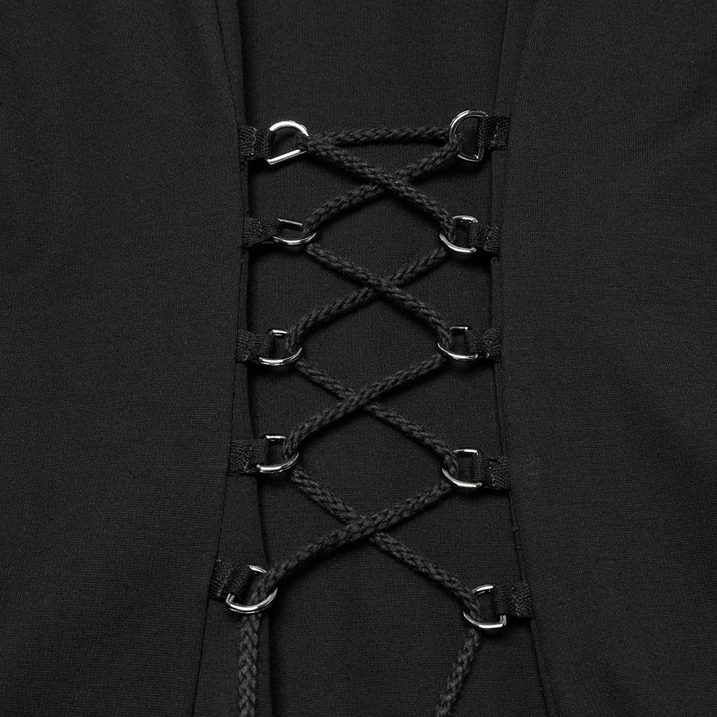 Punk hooded visual dress - Image 9
