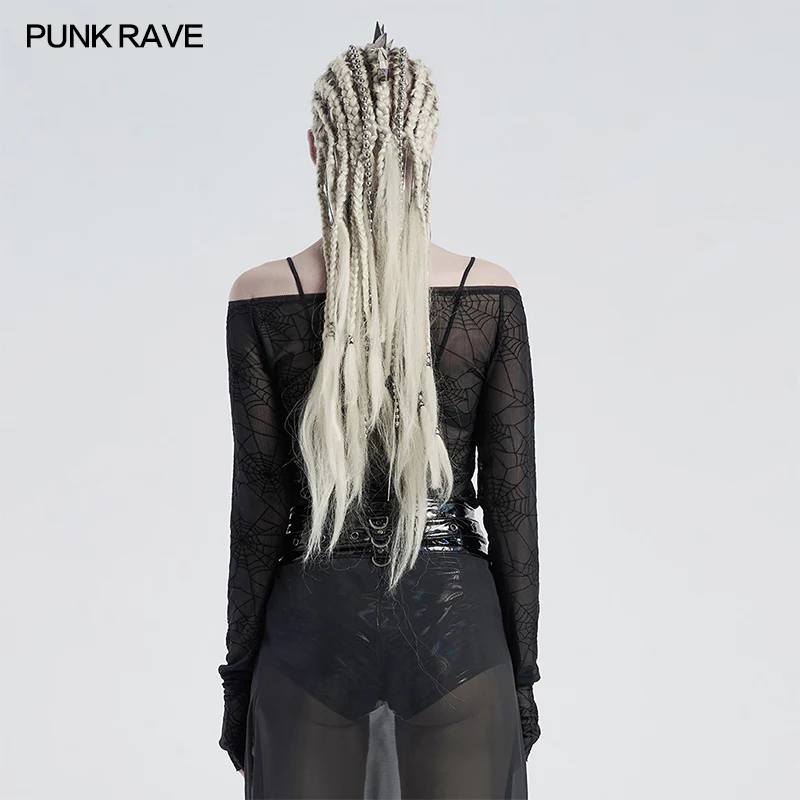 PUNK horizontal neck T-shirt - Image 3