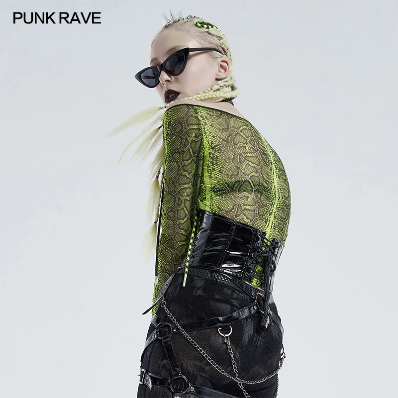 PUNK horizontal neck T-shirt - Image 8