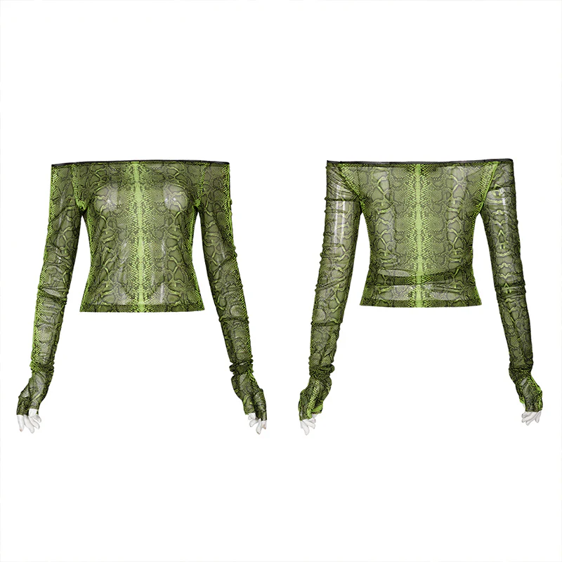 PUNK horizontal neck T-shirt - Image 9