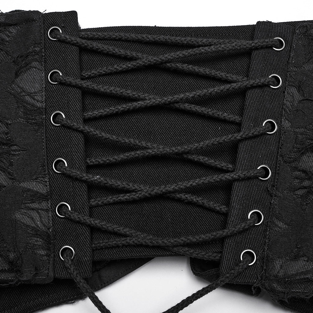 Punk interlaced corset - Image 4