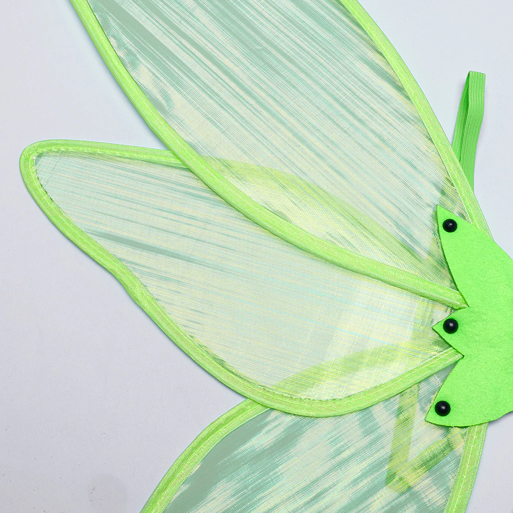 Punk Iridescent Mesh Butterfly Wings - Image 5