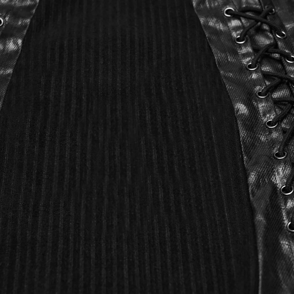 Punk knitted handsome T-shirt - Image 3