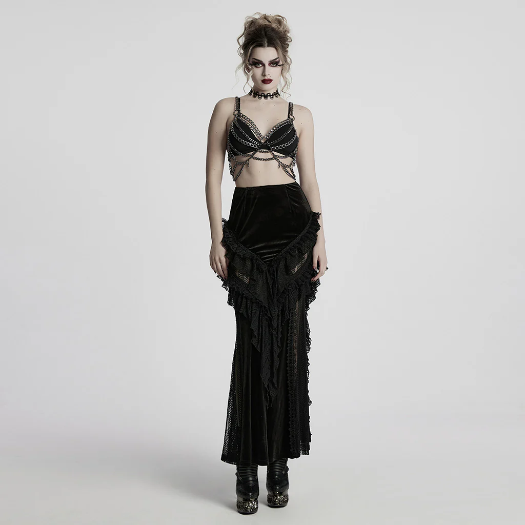 Punk metal chain dress - Image 4