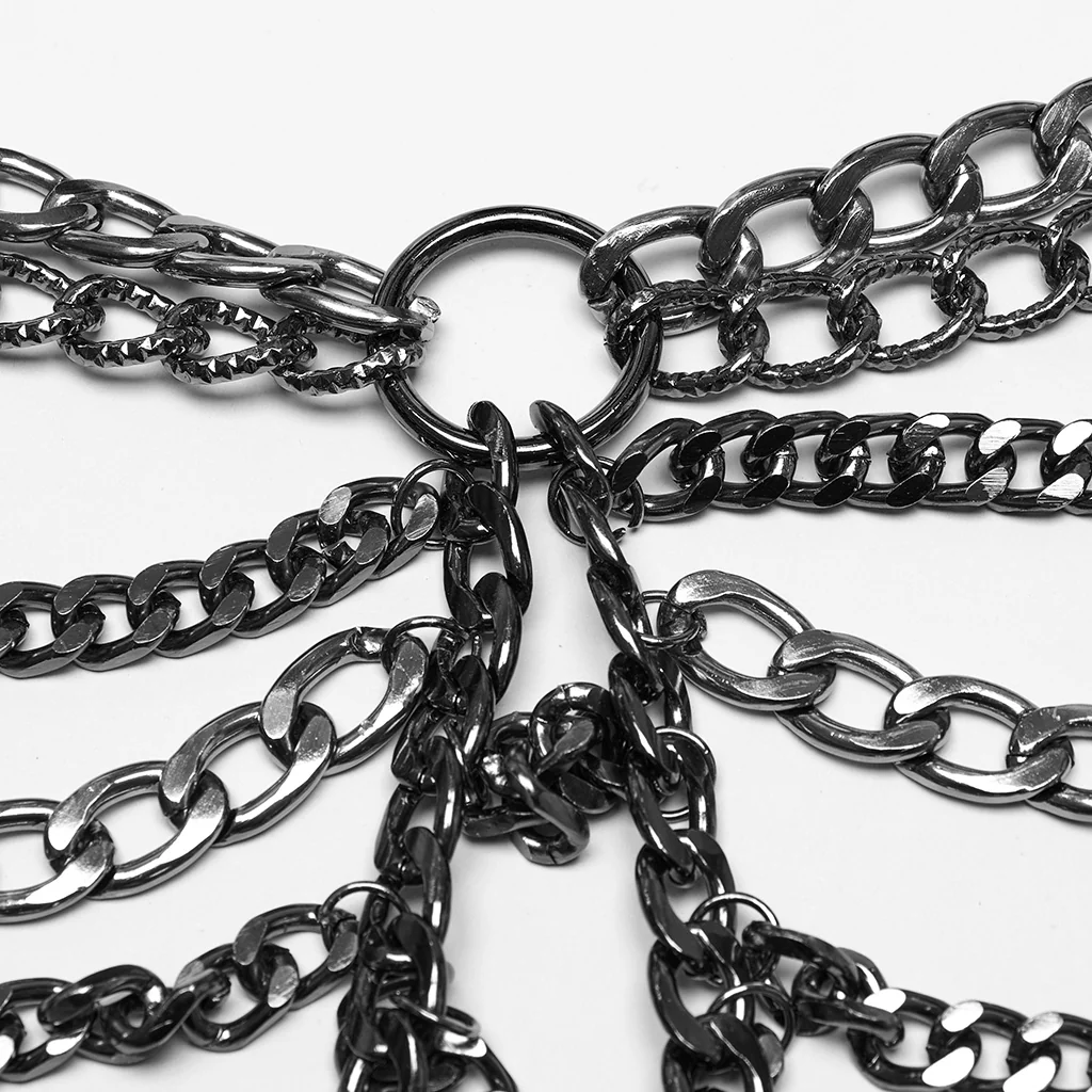 Punk metal chain dress - Image 6