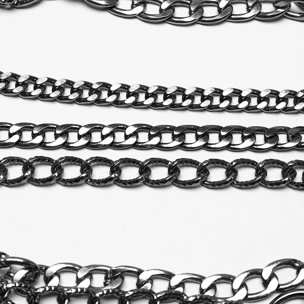 Punk metal chain dress - Image 7