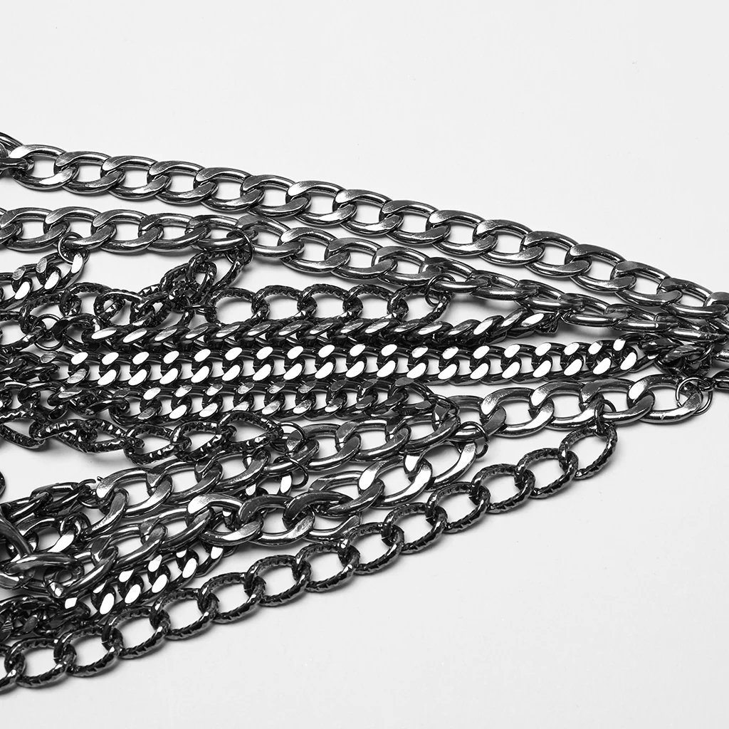Punk metal chain dress - Image 9