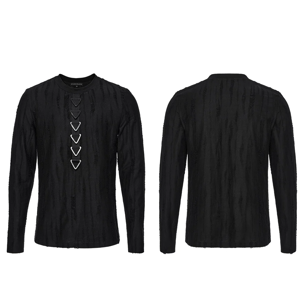 Punk minimalist street T-shirt - Image 5