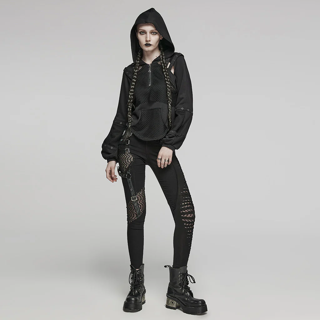 PUNK patchwork sweatshirt - Image 5