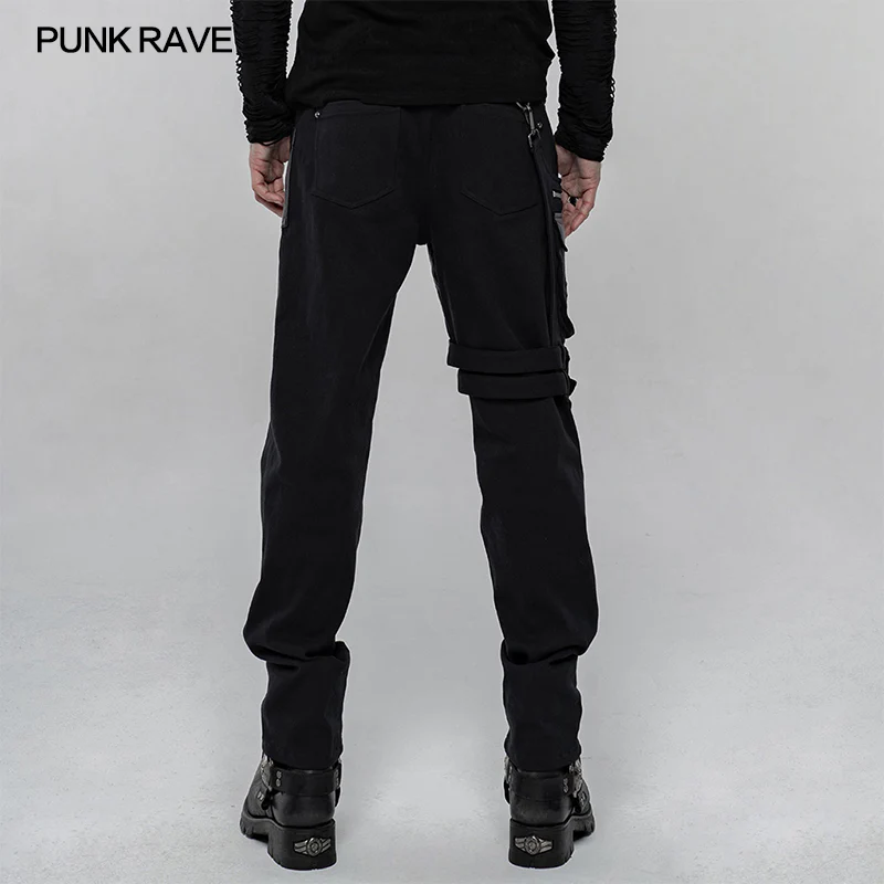 Punk Personality Elastic Trousers - Image 3