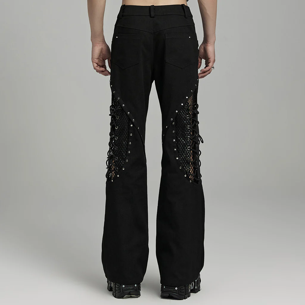 PUNK Personalized Flare Pants For Men - Image 6
