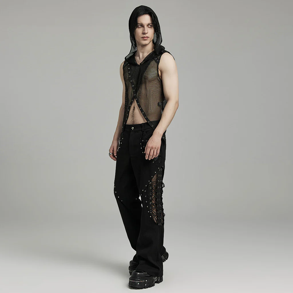 PUNK Personalized Flare Pants For Men - Image 7