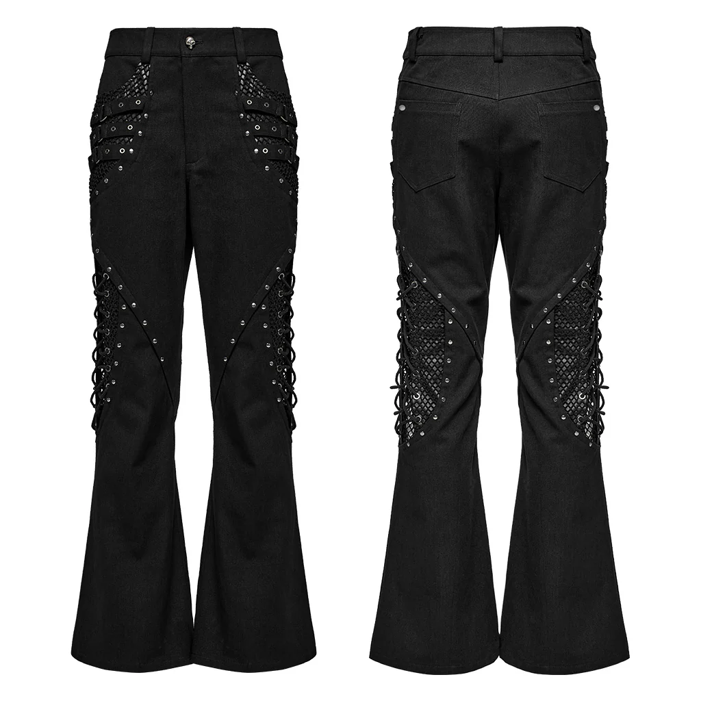 PUNK Personalized Flare Pants For Men - Image 8