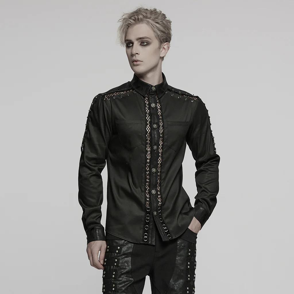 Punk Personalized Men's Shirt - Image 2