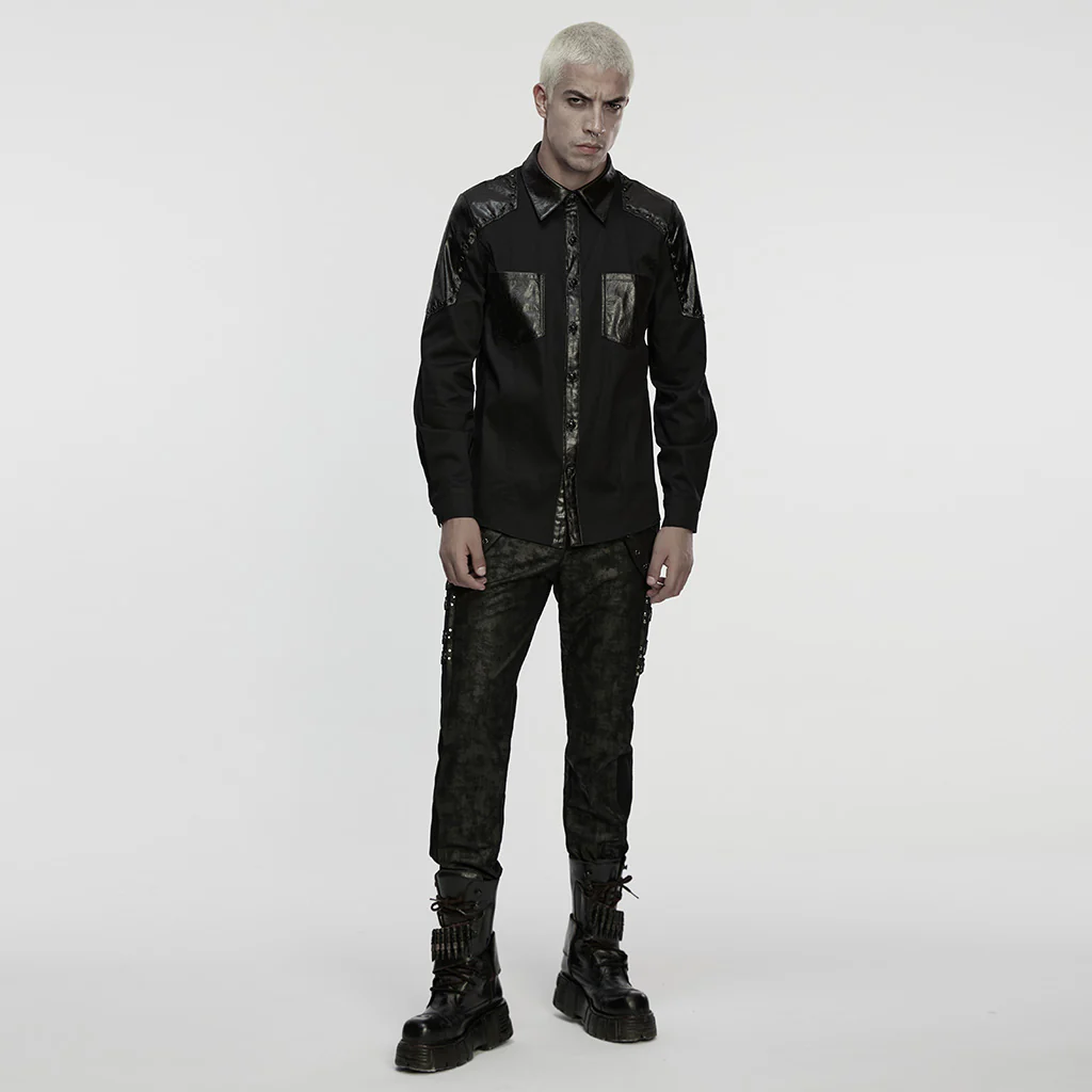 Punk Personalized Segmentation Shirt - Image 5