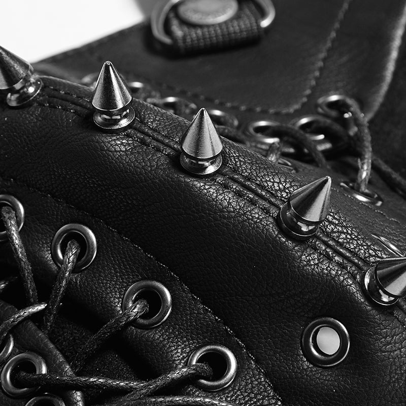 Punk Rivet Face Sexy Leather Mask Accessories - Image 11