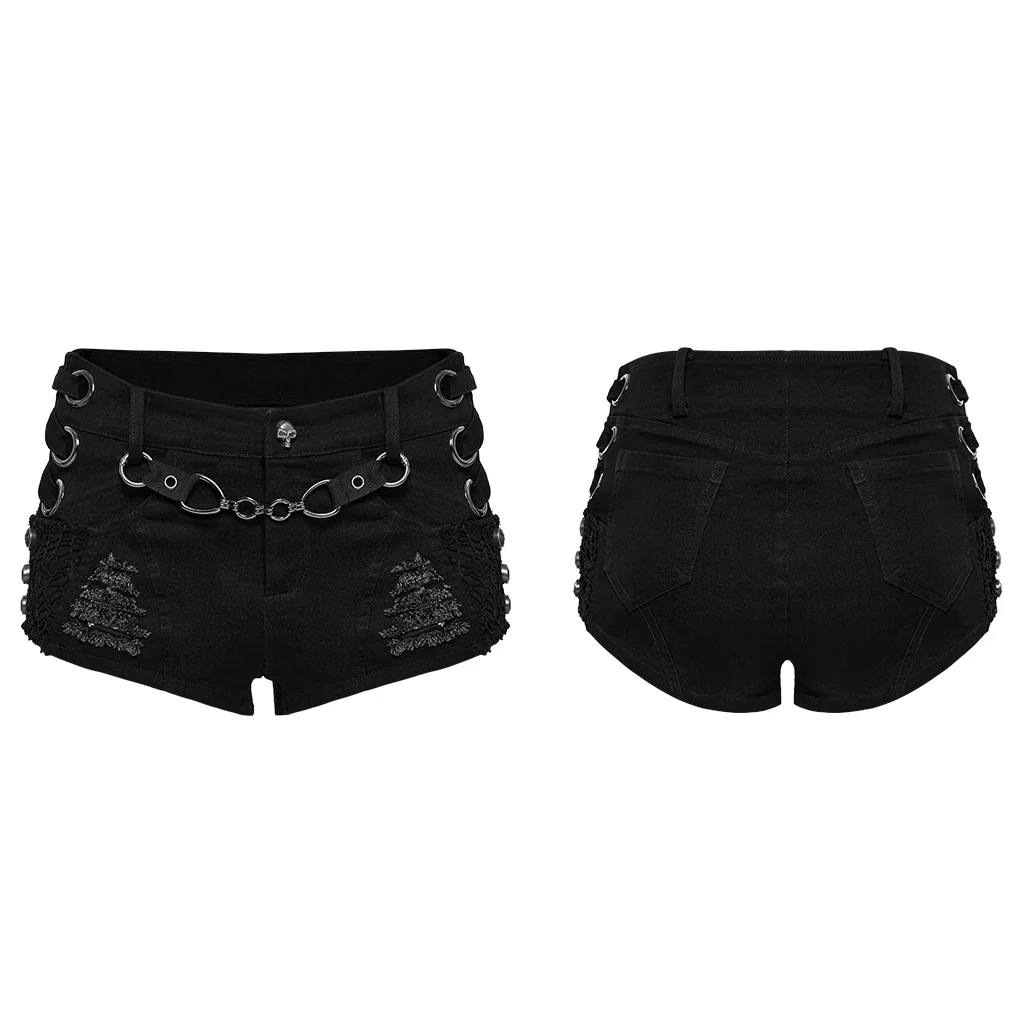 Punk sexy denim shorts - Image 6