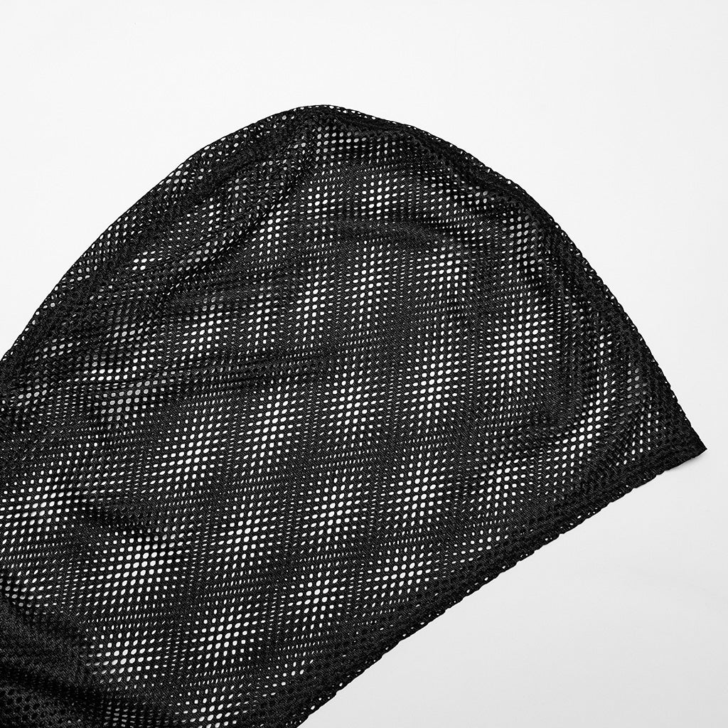 Punk Sexy hollow out hooded vest - Image 9