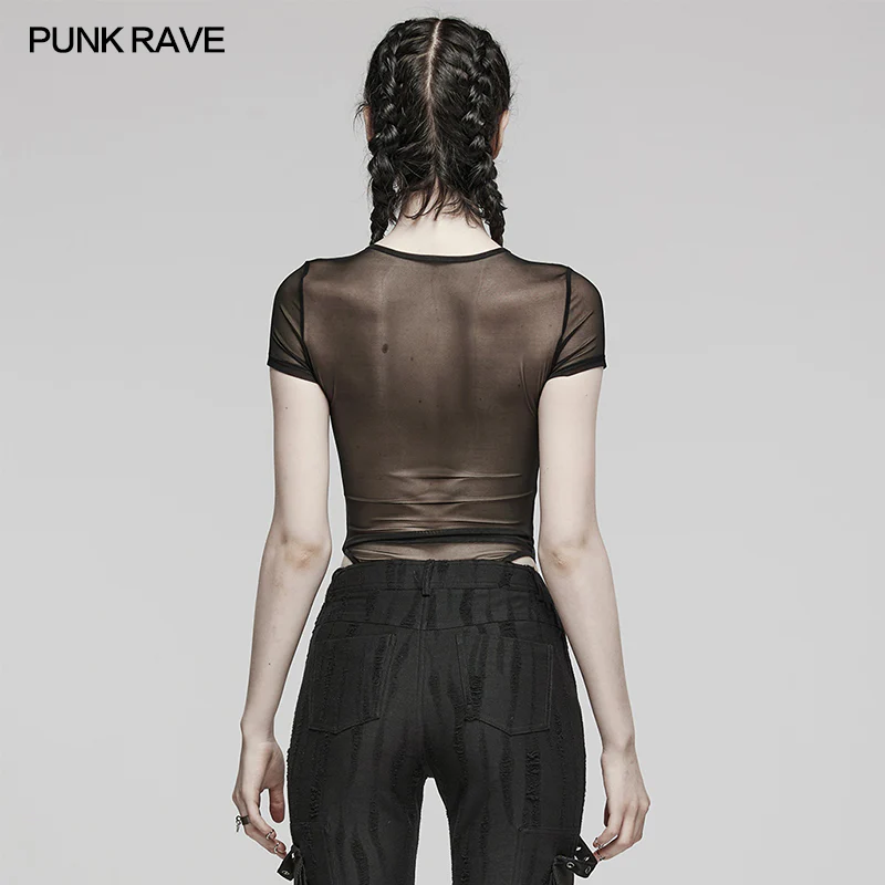 PUNK Sexy Mesh Bodysuit - Image 4