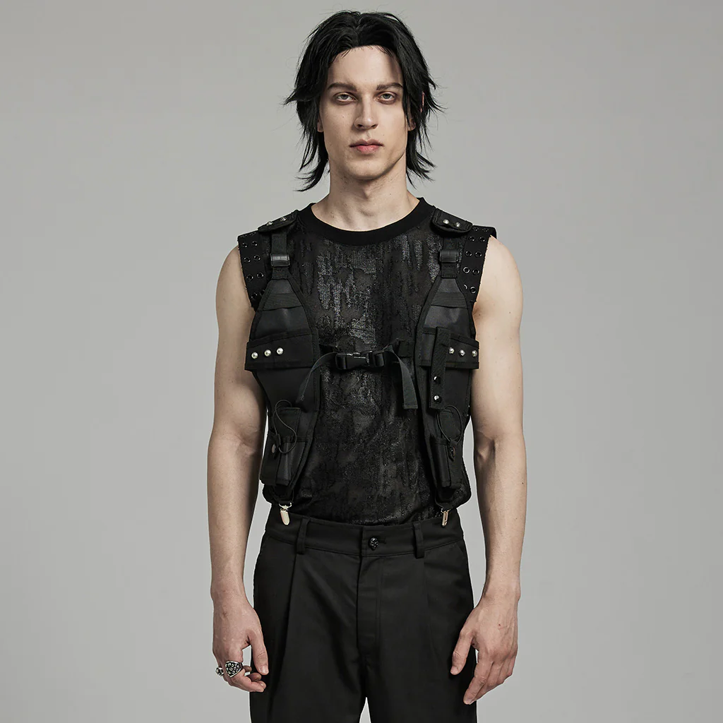 Punk Simple Men's Harness