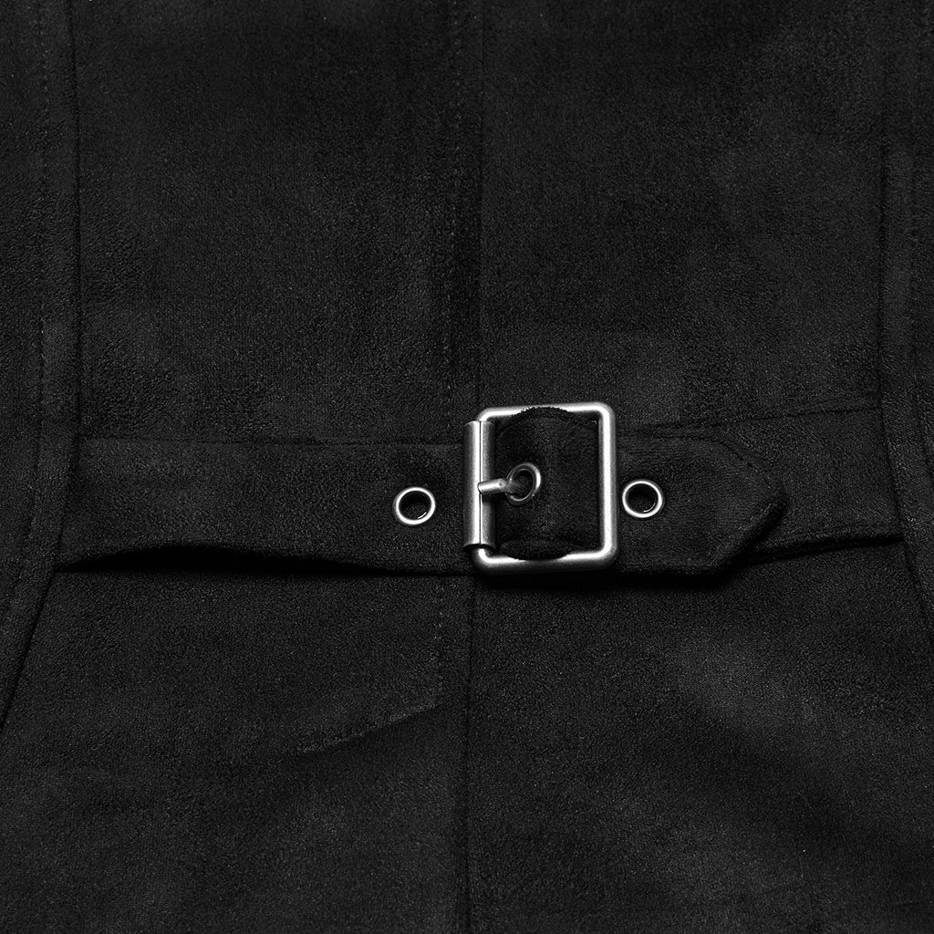 Punk skeleton silhouette vest - Image 9