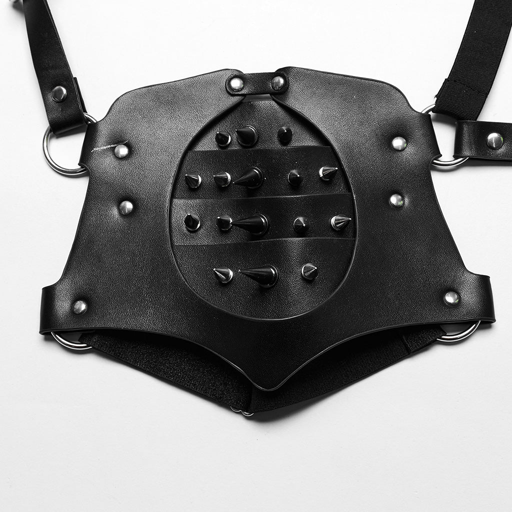 Punk Spiked Shoulder Armor Harness - Image 7