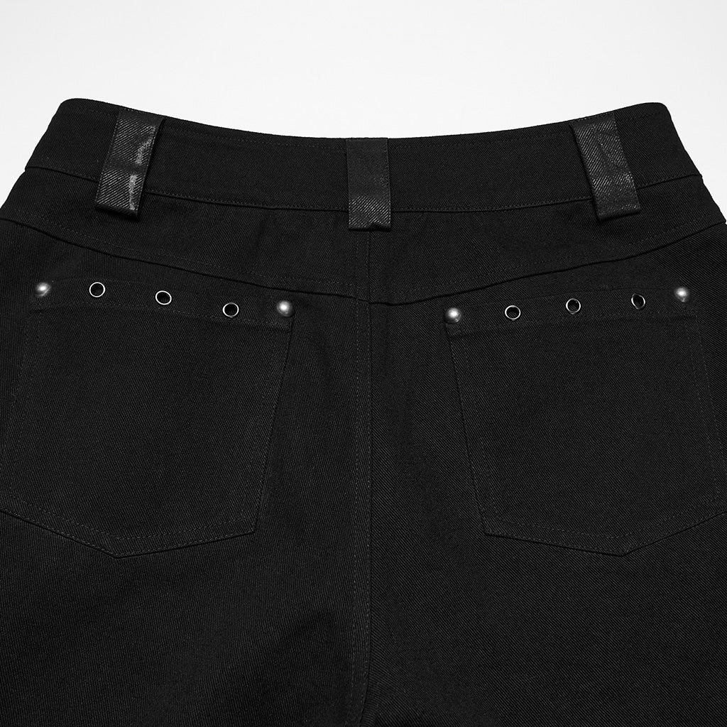 Punk street rock straight pants - Image 9