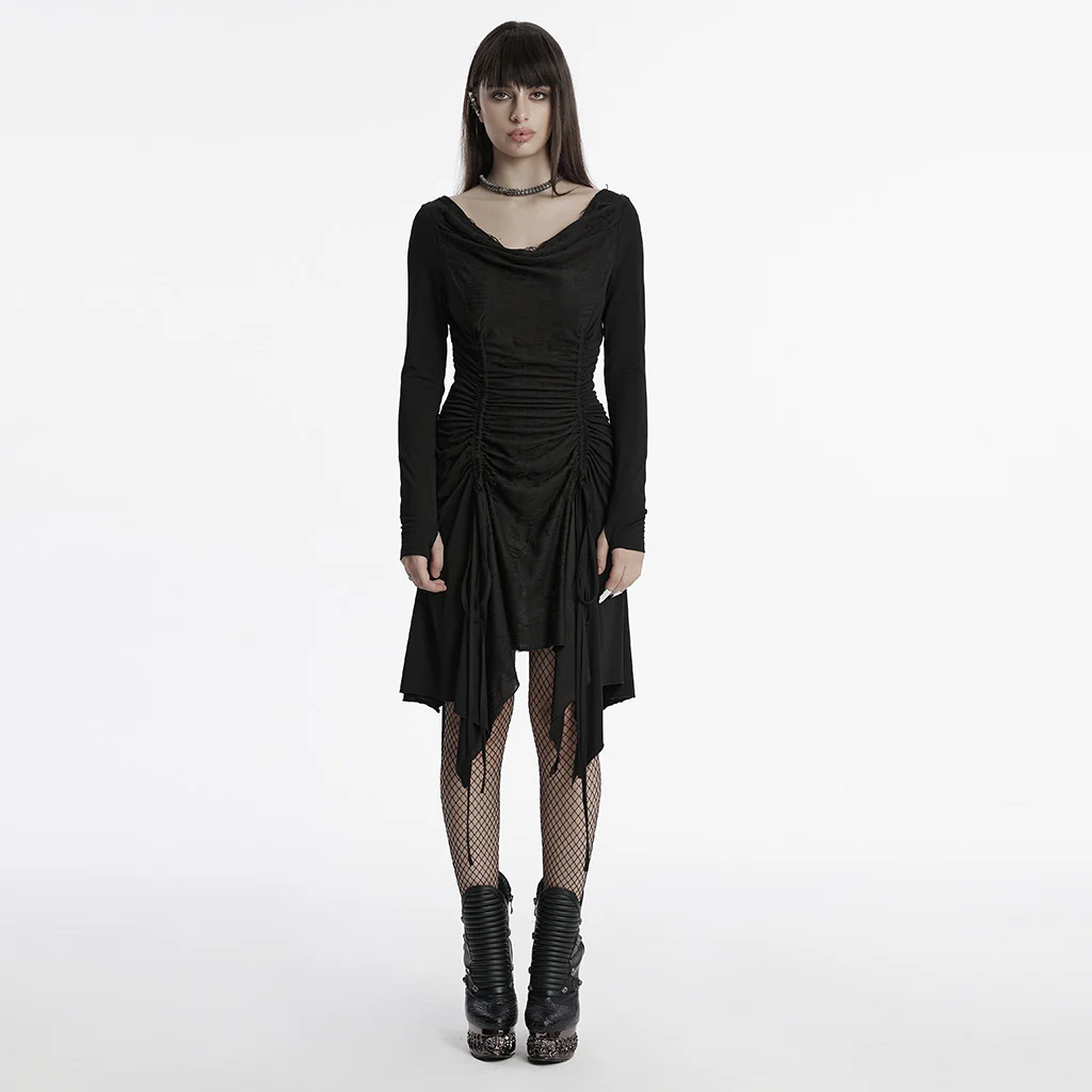 Punk swing collar dress - Image 10