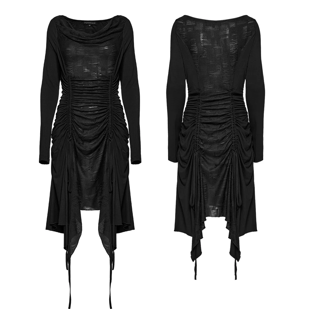Punk swing collar dress - Image 14