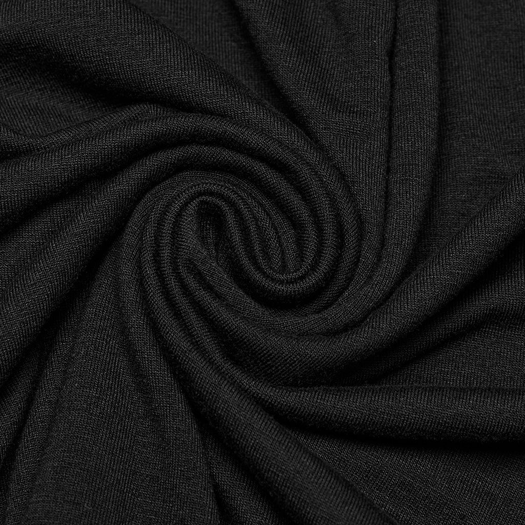 Punk Irregular Hooded Dress - Image 8