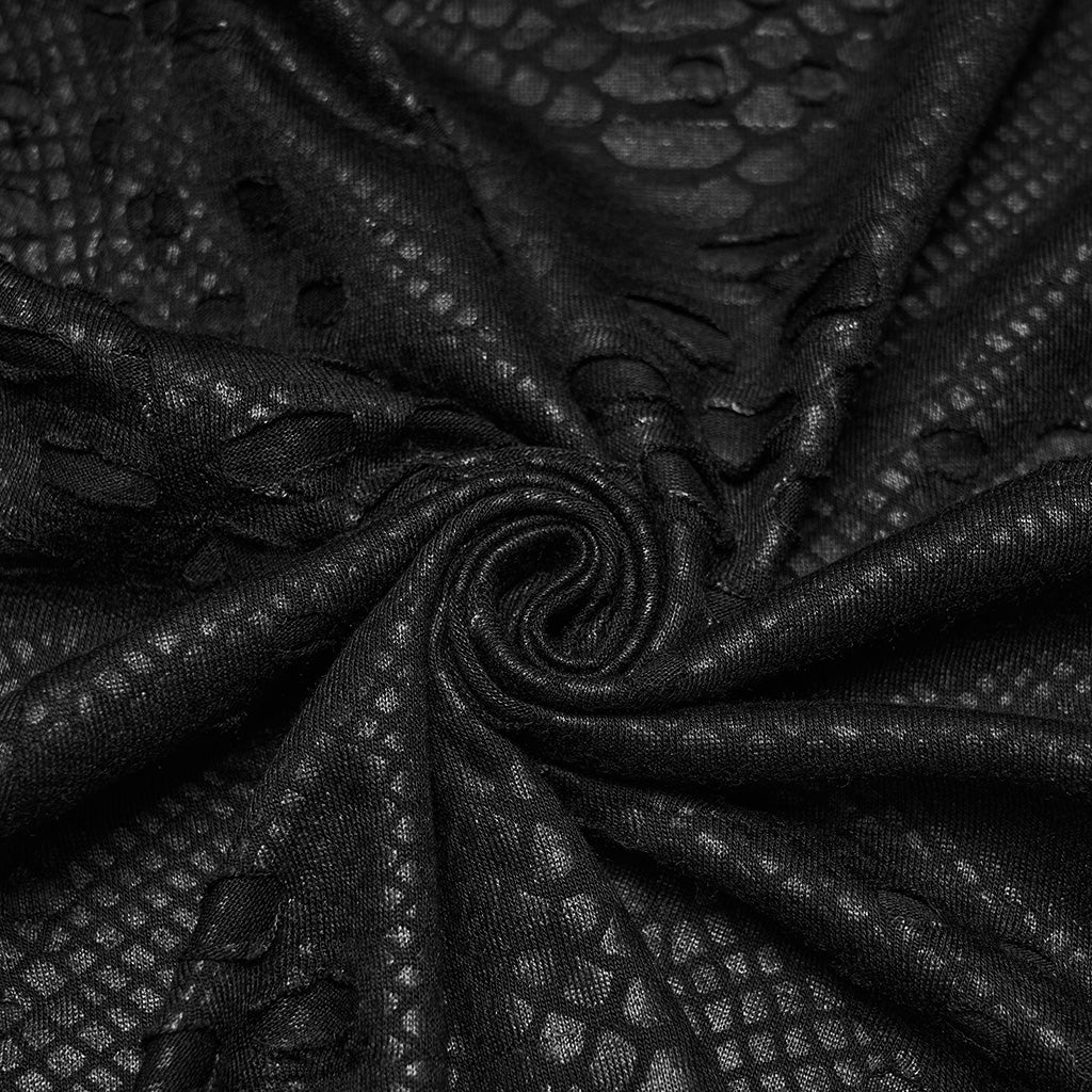 Punk tattered knitted Kilt - Image 9