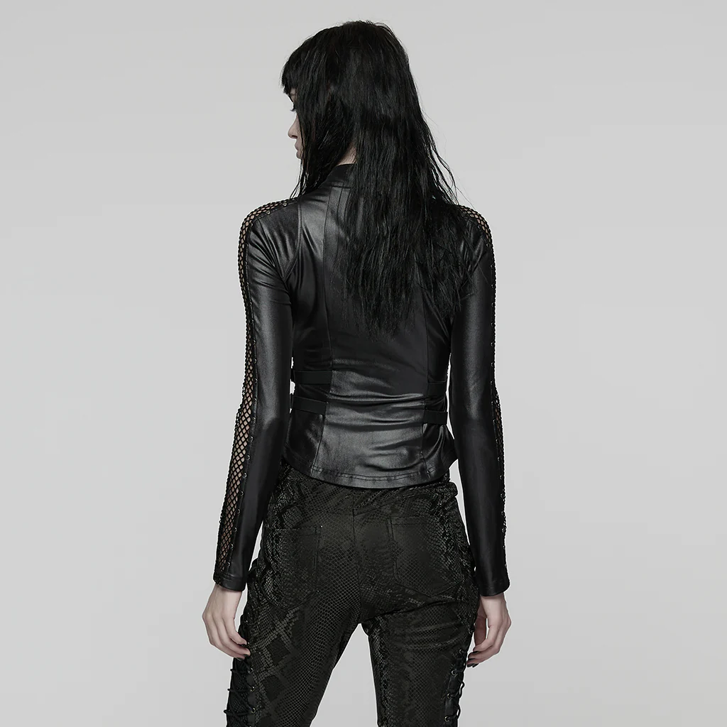 Punk Techwear Long T-Shirt - Image 3