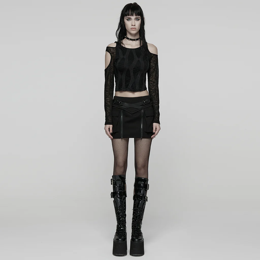 Punk Techwear Skirt - Image 2