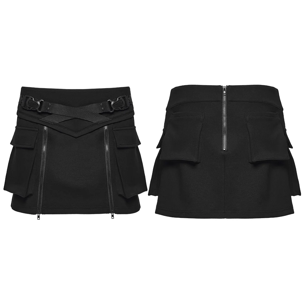 Punk Techwear Skirt - Image 3