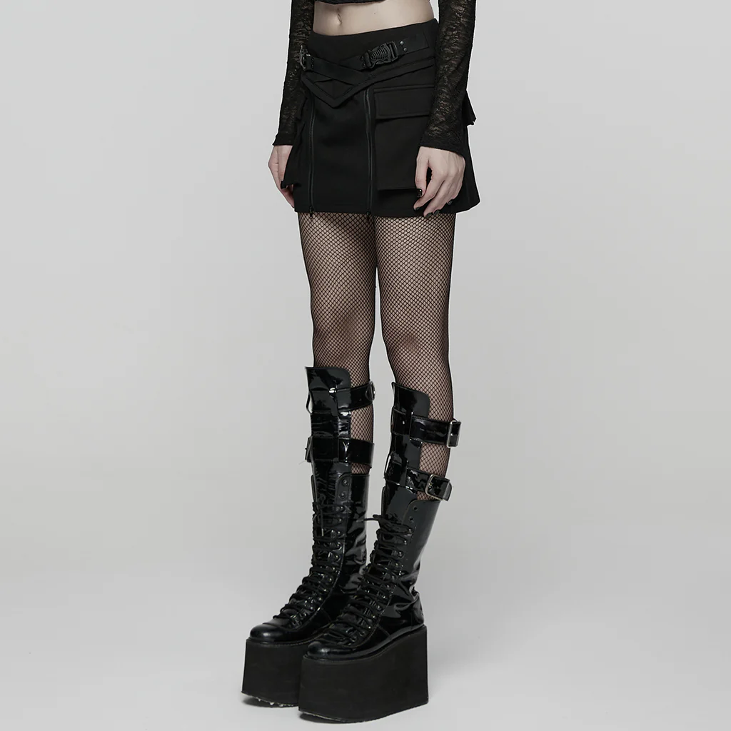 Punk Techwear Skirt - Image 7