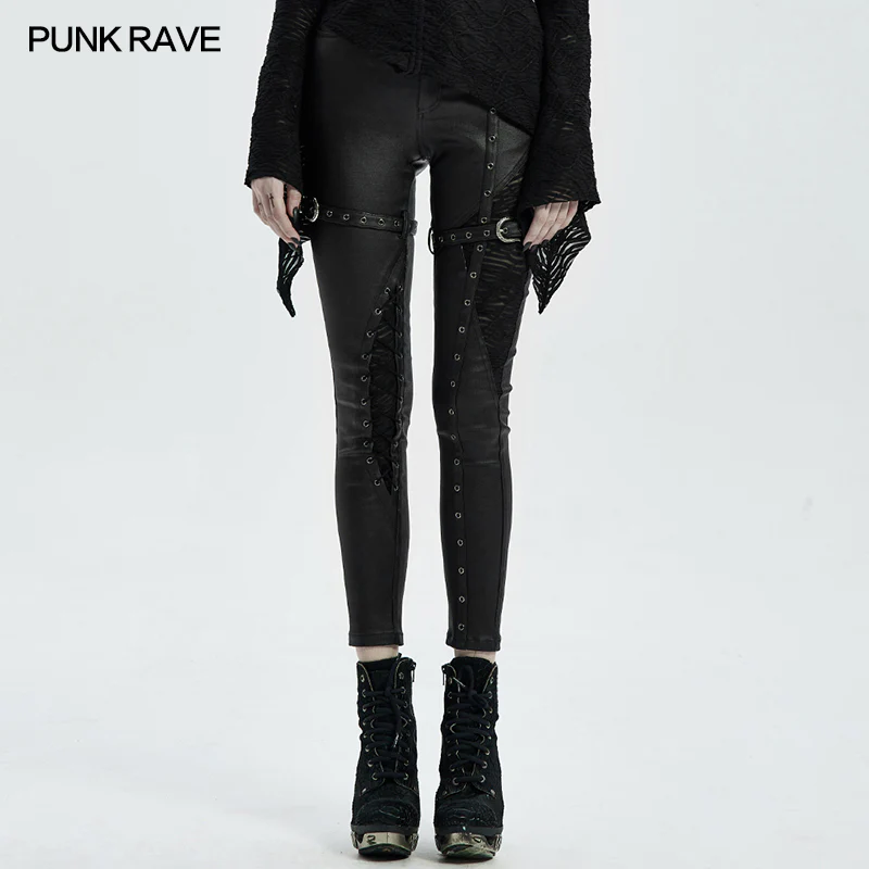 Punk tight trousers