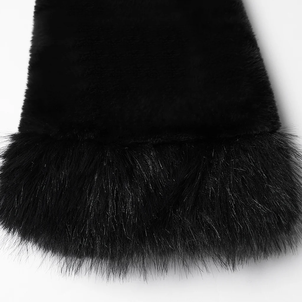 Punk Ultra-Soft Fur Coat - Image 4
