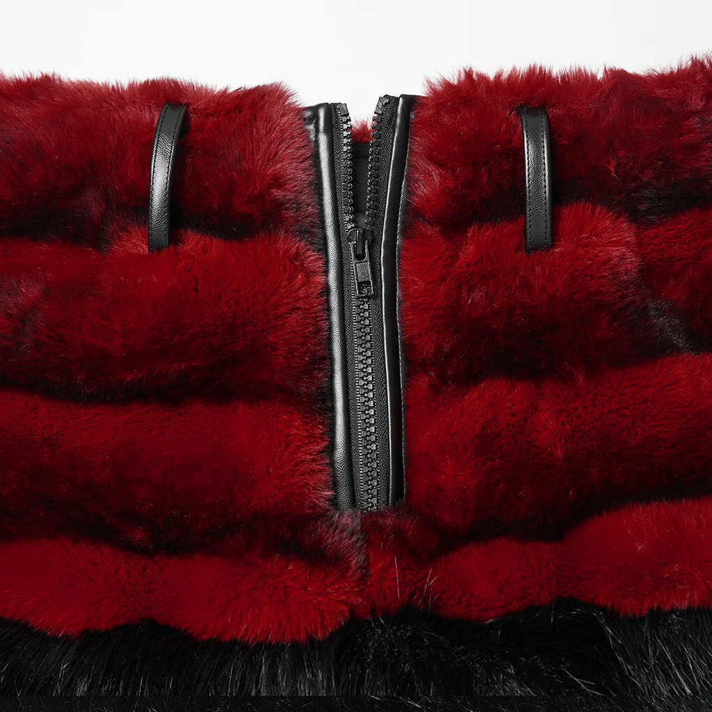Punk Ultra-Soft Fur Skirt - Image 6