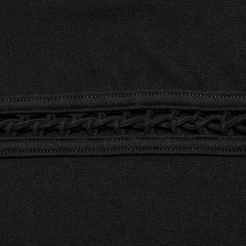 Punk Unique irregular Daily T-shirt - Image 5