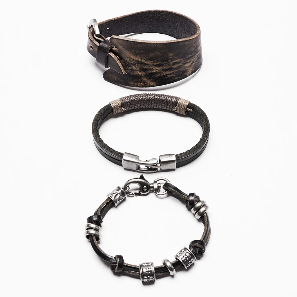 Punk Vintage Bracelet Set - Image 4