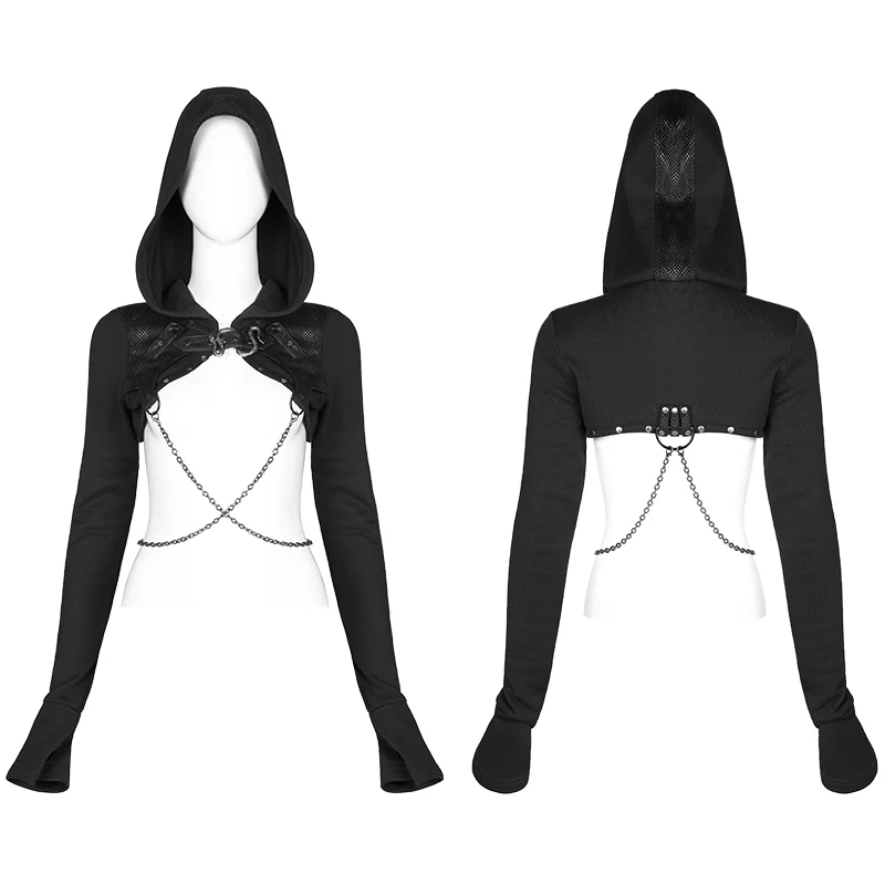 Punk Woven Short Coat - Image 4