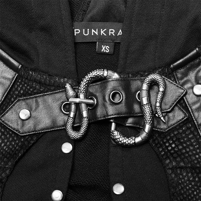 Punk Woven Short Coat - Image 5