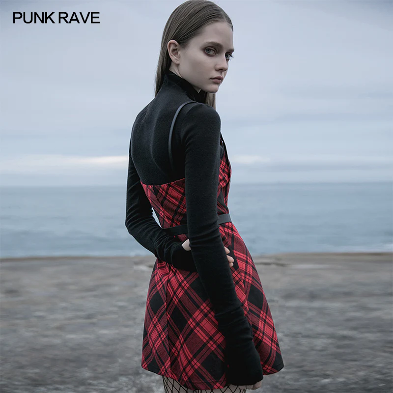 Pure dark series high-neck tight T-shirt - Image 4