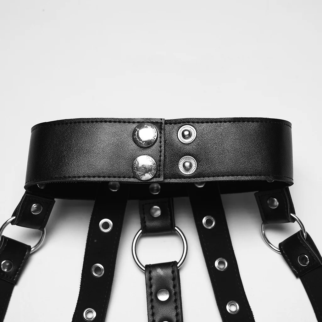 Sexy Punk Hollow Bustier - Image 9