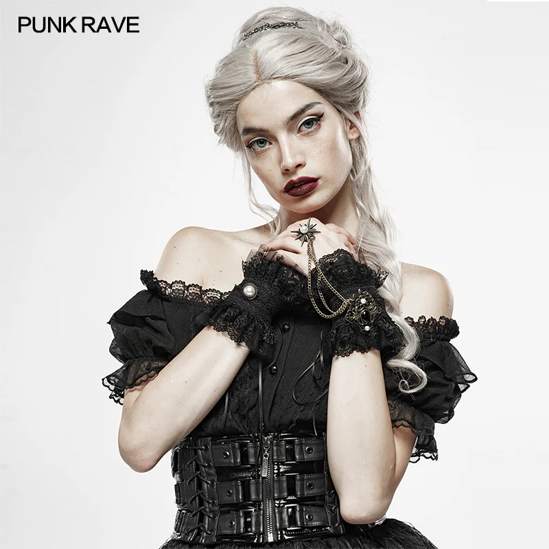 Sexy Queen Lace Vintage Gloves